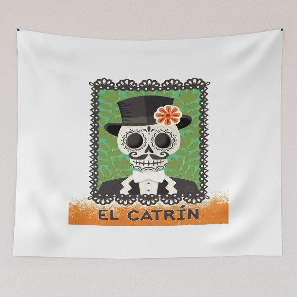 Item preview, day of the dead La Catrina designed and sold by LSDComeseuram.