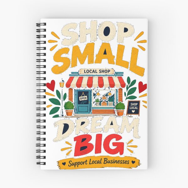 Item preview, Shop Small Dream Big Local Business designed and sold by Design Sounds Studio.