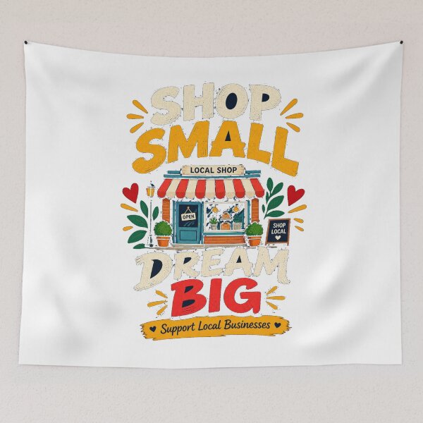 Item preview, Shop Small Dream Big Local Business designed and sold by Design Sounds Studio.