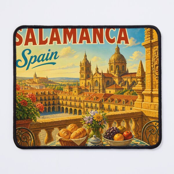 Item preview, Salamanca Spain - Scenic Travel Poster designed and sold by LSVart.