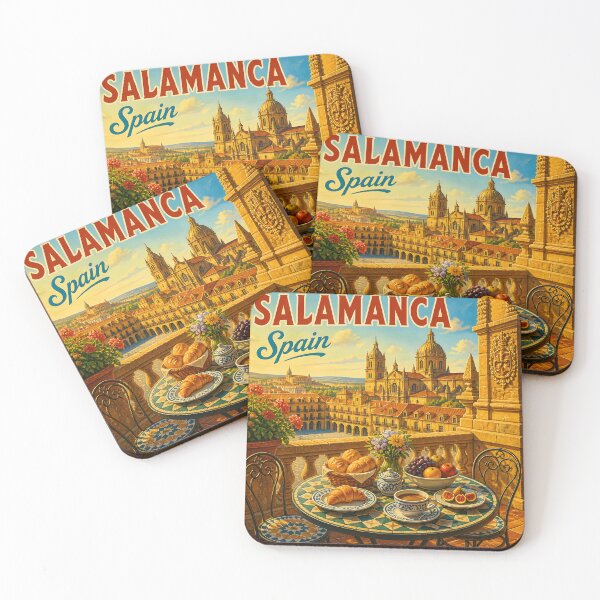 Item preview, Salamanca Spain - Scenic Travel Poster designed and sold by LSVart.