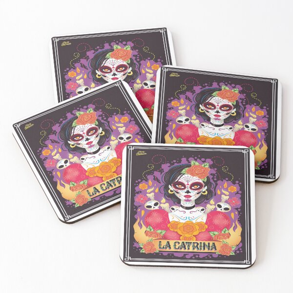 Item preview, day of the dead La Catrina designed and sold by LSDComeseuram.