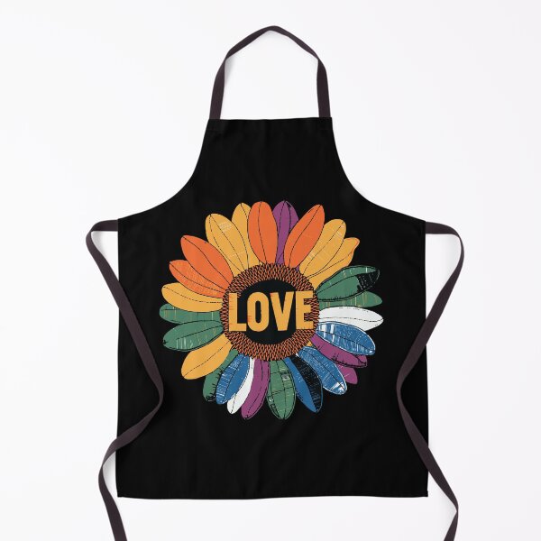 Item preview, Colorful Love Flower Retro Floral Boho Nature Design designed and sold by styleonestaa.