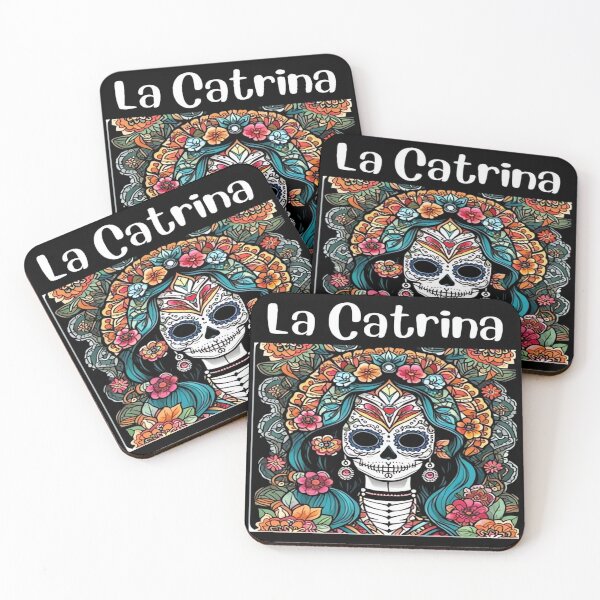 Item preview, day of the dead La Catrina designed and sold by LSDComeseuram.