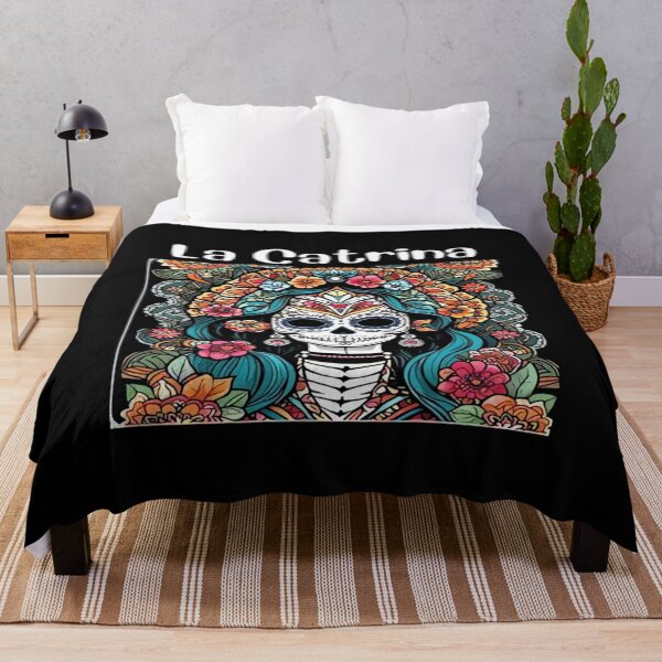 Item preview, day of the dead La Catrina designed and sold by LSDComeseuram.