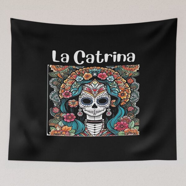 Item preview, day of the dead La Catrina designed and sold by LSDComeseuram.