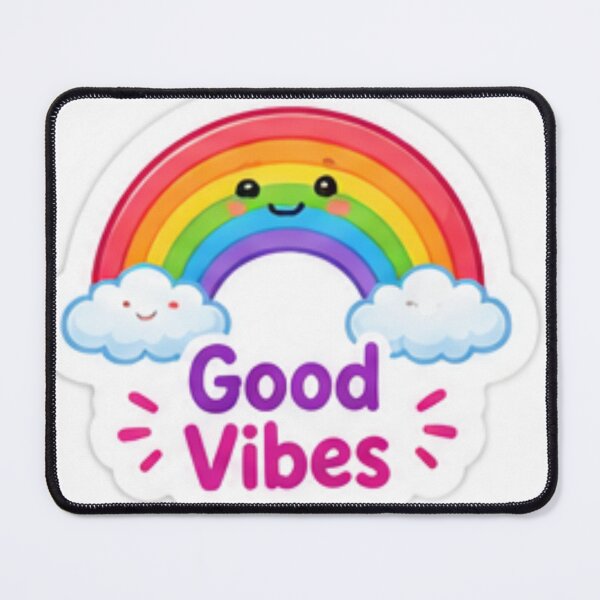 Item preview, Cute Rainbow Good Vibes Positive Energy designed and sold by LearnFunStore.