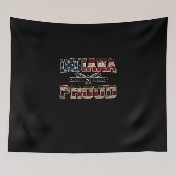 Item preview, Indiana Proud United We Stand Proud Strong Awesome Design Gift designed and sold by djpraxis.