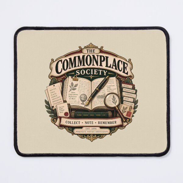 Item preview, The Commonplace Society Vintage Intellectual Archive designed and sold by goldzilla.studio.
