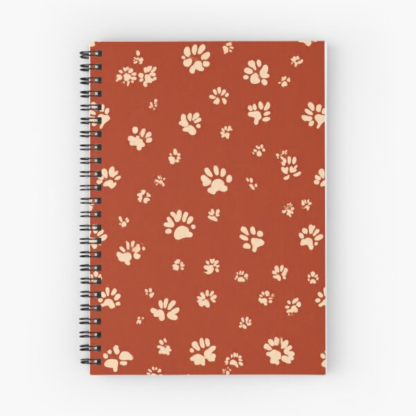 Item preview, Red Paw Print Pattern- Cute Cream Paws on Red Background Seamless  designed and sold by LC&LCPlatform.
