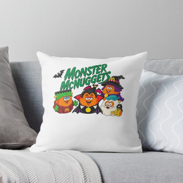 Item preview, Monster McNuggets Halloween Vintage 90s Retro Funny Chicken Nugget Monsters designed and sold by Glow-Paw-Studio.