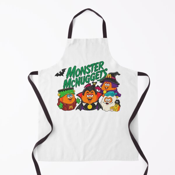 Item preview, Monster McNuggets Halloween Vintage 90s Retro Funny Chicken Nugget Monsters designed and sold by Glow-Paw-Studio.