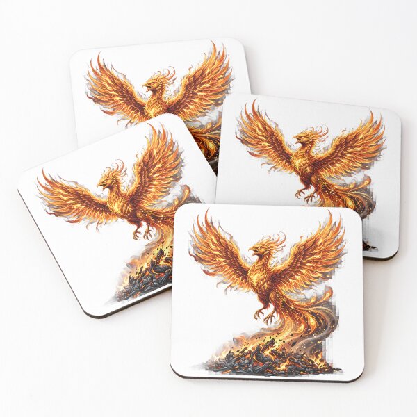 Item preview, phonix, firebird, legendary bird, rebirth designed and sold by Hephaestus's Forge.