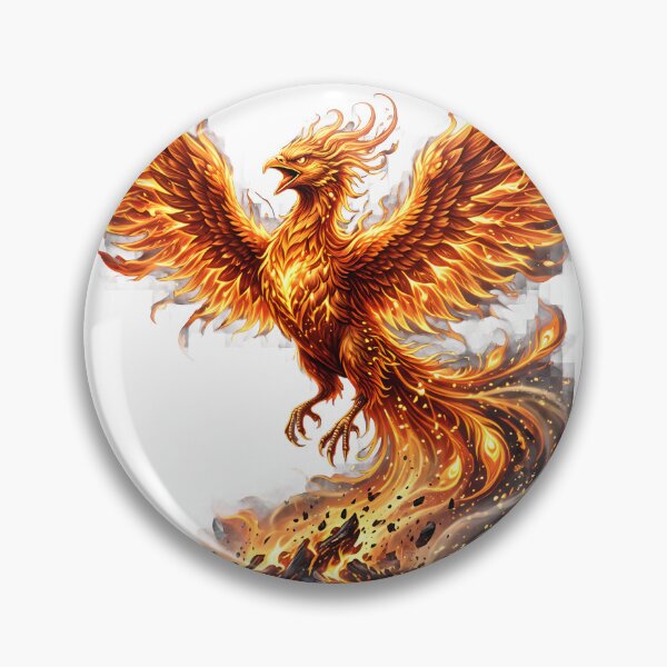 Item preview, phonix, firebird, legendary bird, rebirth designed and sold by Hephaestus's Forge.