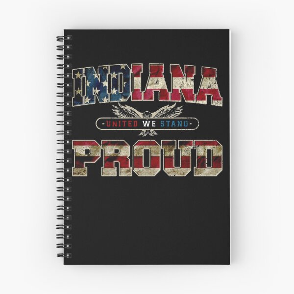 Item preview, Indiana Proud United We Stand Proud Strong Awesome Design Gift designed and sold by djpraxis.