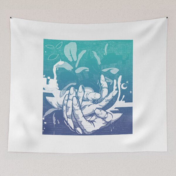 Item preview, Hands & Energy | Retro Alternative Art | Surreal Graphic Art designed and sold by Half Mess.