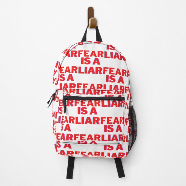 Item preview, Fear Is a Liar Motivational Quote Inspirational Typography Design designed and sold by jerusalem-stors.