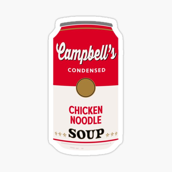 Item preview, campbell's soup graphic designed and sold by boosterdoodle.