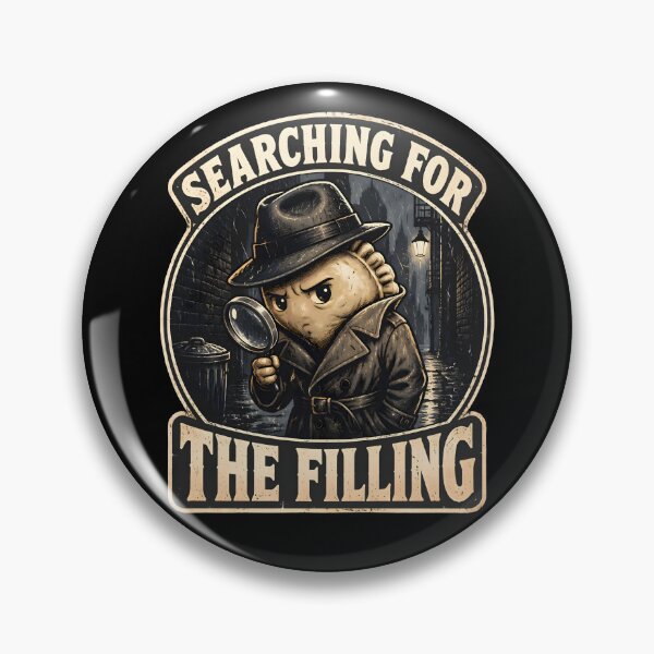 Item preview, Searching For The Filling Funny Empanada Foodie Detective Gifts designed and sold by LeSoniPapaPrint.