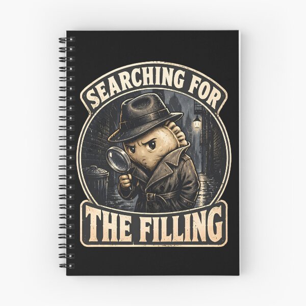 Item preview, Searching For The Filling Funny Empanada Foodie Detective Gifts designed and sold by LeSoniPapaPrint.