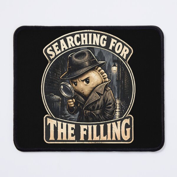 Item preview, Searching For The Filling Funny Empanada Foodie Detective Gifts designed and sold by LeSoniPapaPrint.