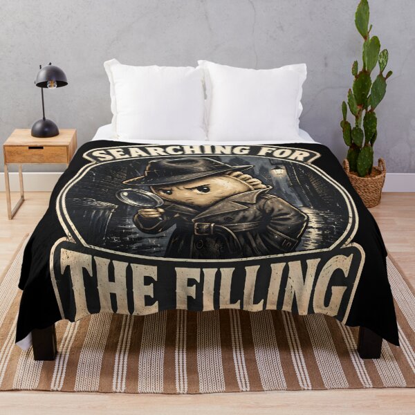Item preview, Searching For The Filling Funny Empanada Foodie Detective Gifts designed and sold by LeSoniPapaPrint.
