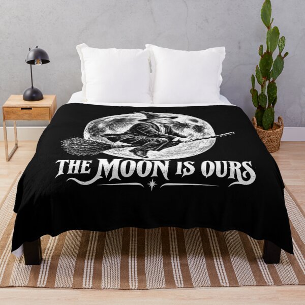 Item preview, The Moon Is Ours Funny Halloween Witch Trump Moon designed and sold by gunaone-design.