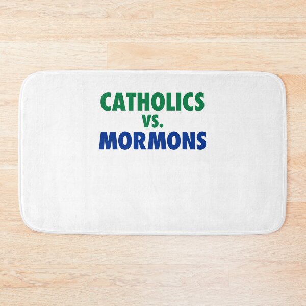 Item preview, Catholics vs. Mormons College Football Rivalry designed and sold by ostenlee.