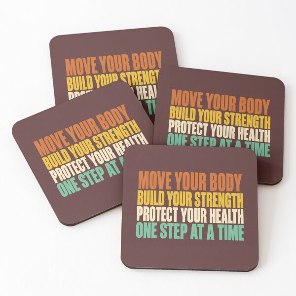 Item preview, Move Your Body – Vintage Fitness Motivation designed and sold by NinaCreator.