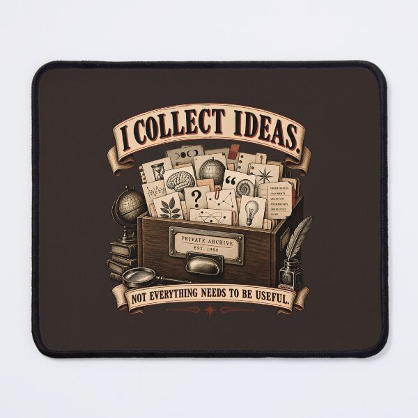Item preview, I Collect Ideas Vintage Intellectual Archive designed and sold by goldzilla.studio.