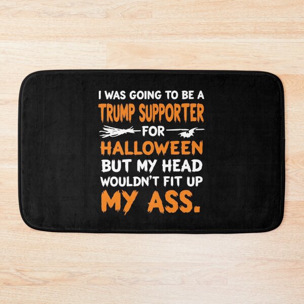 Item preview, Funny Halloween Political Sarcasm Trump Satire Pumpkin Season designed and sold by Glow-Paw-Studio.