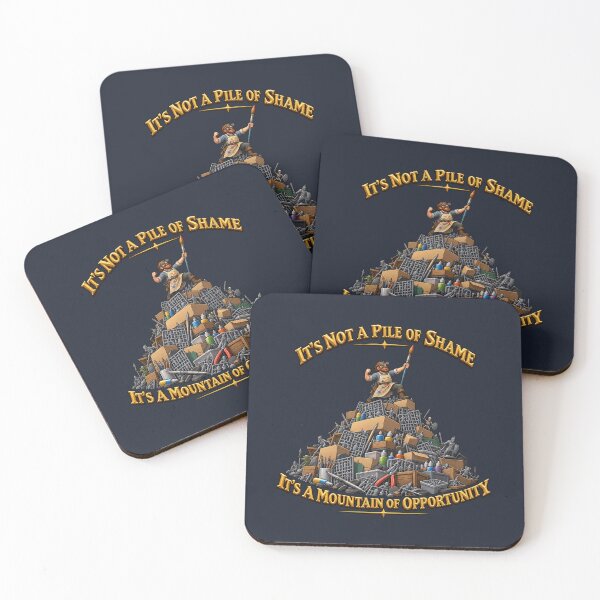 Item preview, Not a Pile of Shame Mountain of Opportunity Tabletop RPG designed and sold by WUSCHELWORKS.
