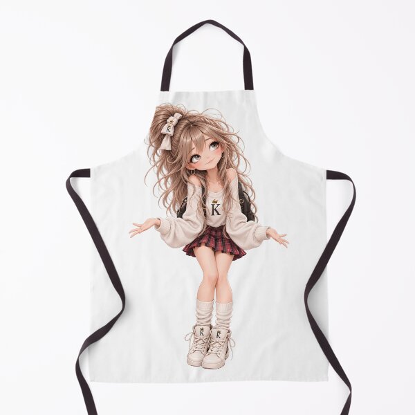 Item preview, Anime Schoolgirl with Backpack designed and sold by GRFORA.