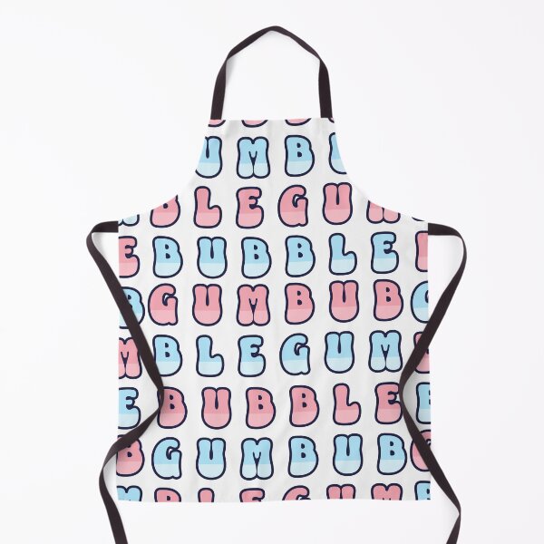 Item preview, Bubblegum Pink and Blue Retro Repeat Word Art designed and sold by littleblued.