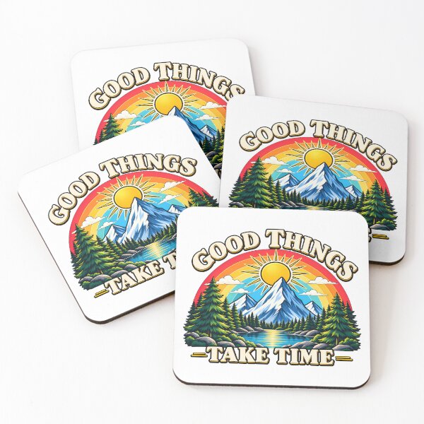 Item preview, Good Things Take Time designed and sold by RetroOddity.