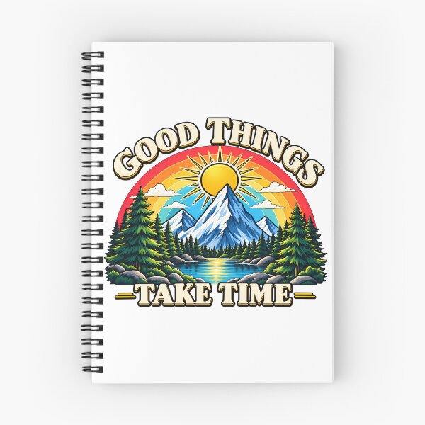 Item preview, Good Things Take Time designed and sold by RetroOddity.