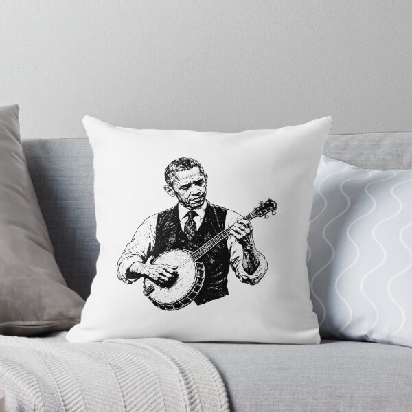 Item preview, Obama Playing Banjo designed and sold by gunaone-design.