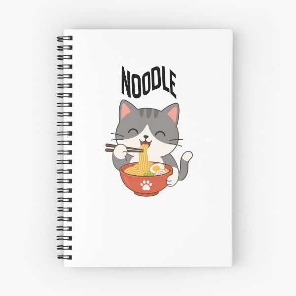 Item preview, Cat eating noodles designed and sold by Designed by Cathy <3.