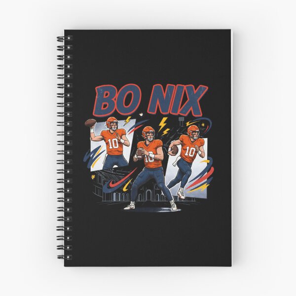 Item preview, Bo Nix Retro Football Pop Art Sports Fan designed and sold by CruziPerez.