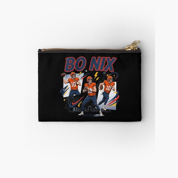 Item preview, Bo Nix Retro Football Pop Art Sports Fan designed and sold by CruziPerez.