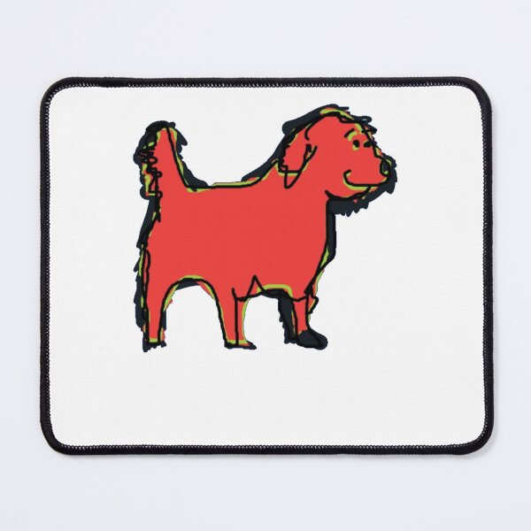 Item preview, Red Shaggy Dog designed and sold by ZAbiriarto.