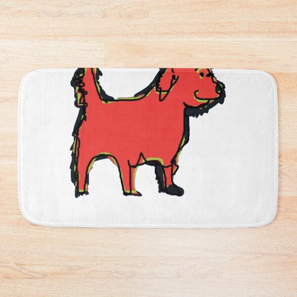 Item preview, Red Shaggy Dog designed and sold by ZAbiriarto.