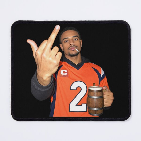 Item preview, Denver Broncos Patrick Surtain II Drinking &amp; Middle Finger designed and sold by CruziPerez.
