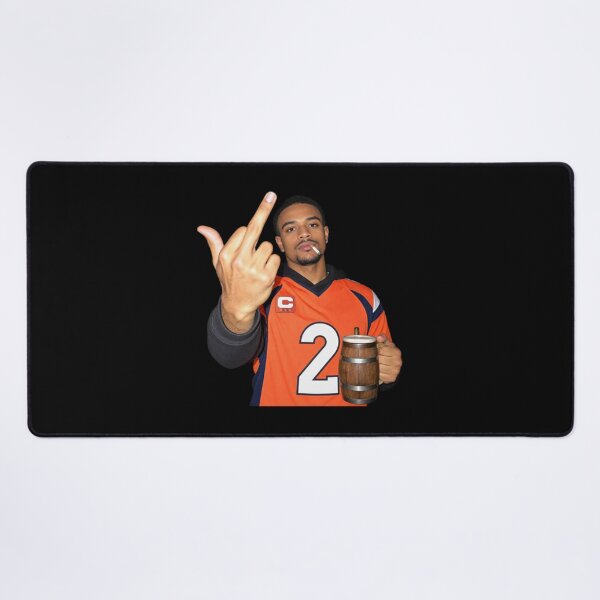 Item preview, Denver Broncos Patrick Surtain II Drinking &amp; Middle Finger designed and sold by CruziPerez.