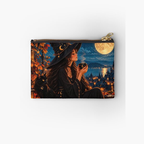 Item preview, Moonlit Witch Tea | Cozy Witchcore Halloween designed and sold by Gold&pixels.