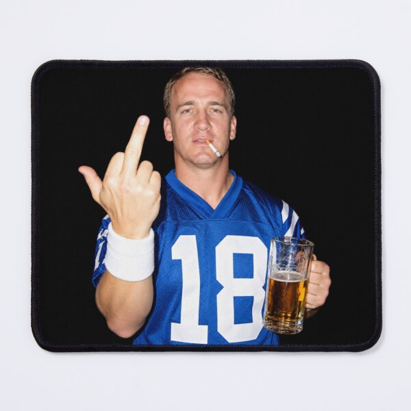 Item preview, Denver Broncos Peyton Manning Drinking and Middle Finger designed and sold by CruziPerez.