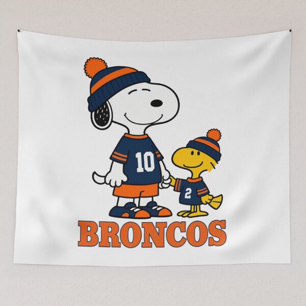 Item preview, Denver Broncos Retro Football Fan designed and sold by CruziPerez.