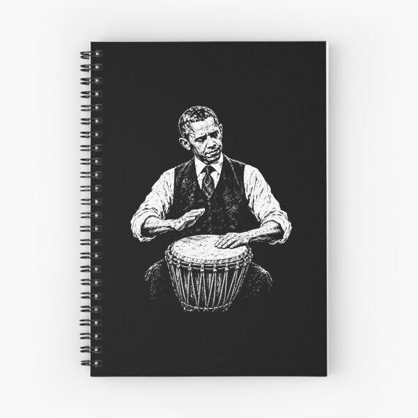 Item preview, Obama Playing Djembe designed and sold by gunaone-design.