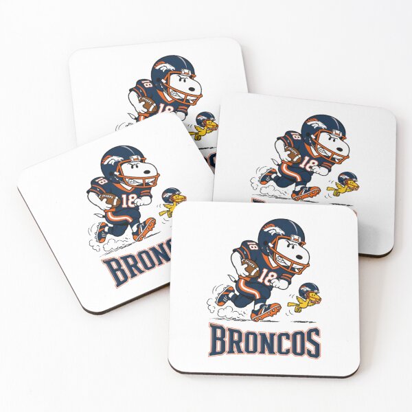 Artikelvorschau, Denver Broncos Snoopy & Woodstock - Go Broncos entworfen und verkauft von CruziPerez.