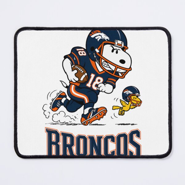 Item preview, Denver Broncos Snoopy & Woodstock - Go Broncos designed and sold by CruziPerez.